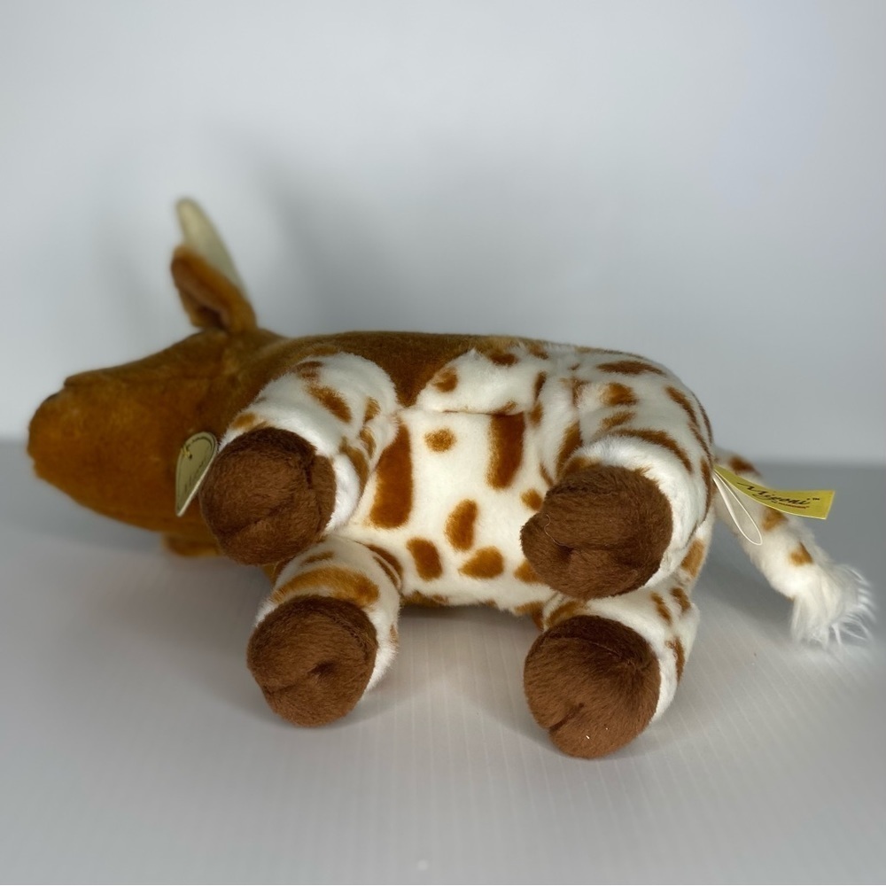 Realistic Plush 11” Cow Texas Longhorn Bull Steer Miyoni by Aurora 2019 - Picture 9 of 11